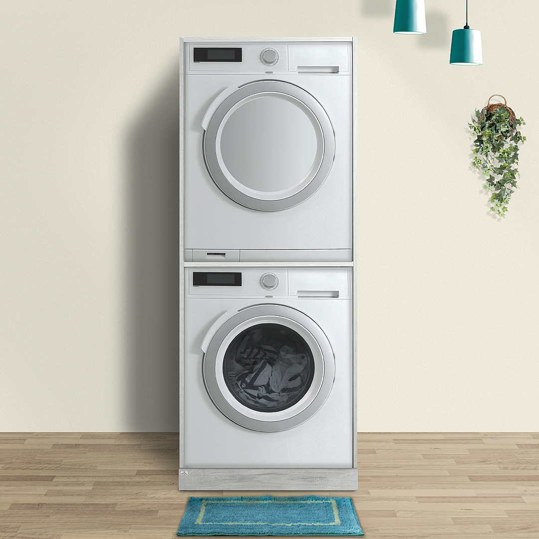 Colonna lavatrice-asciugatrice Klara 70x70 a giorno